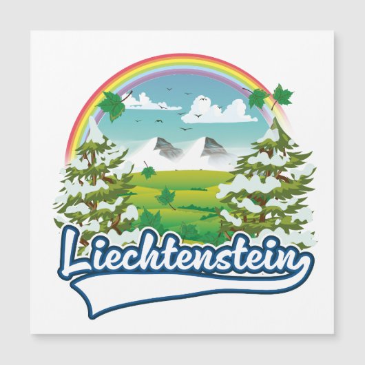Liechtenstein Travel-logo (Voorkant)