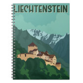 Liechtenstein Travel Notitieboek (Voorkant)