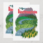 liechtenstein Travel poster (Voorkant / Achterkant)