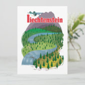 liechtenstein Travel poster (Staand voorkant)