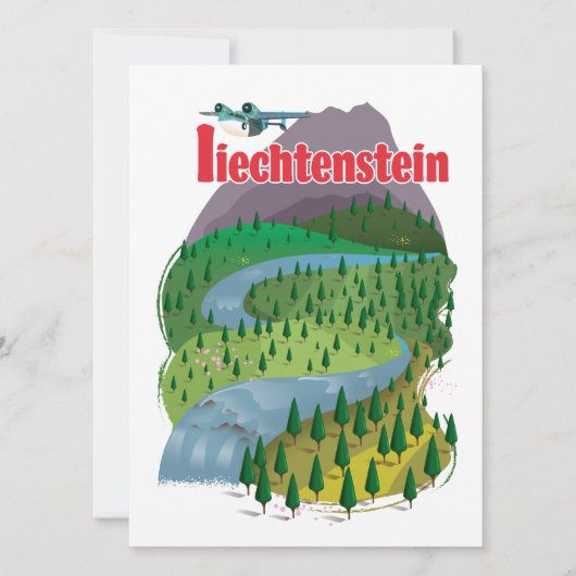 liechtenstein Travel poster (Voorkant)