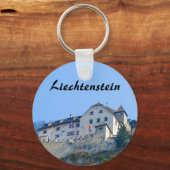 Liechtenstein Vaduz Castle Souvenir Sleutelhanger (Voorkant)