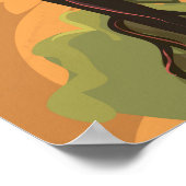 Liechtenstein vintage Travel Poster (Hoek)