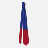 Liechtenstein vlag stropdas (Achterkant)