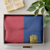 Liechtenstein Vlag tissuepapier, Liechtenstein Tissuepapier (Geschenk)