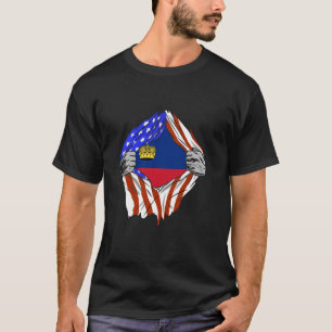 Liechtenstein VS Amerika Borst Liechtensteiner Vla T-shirt