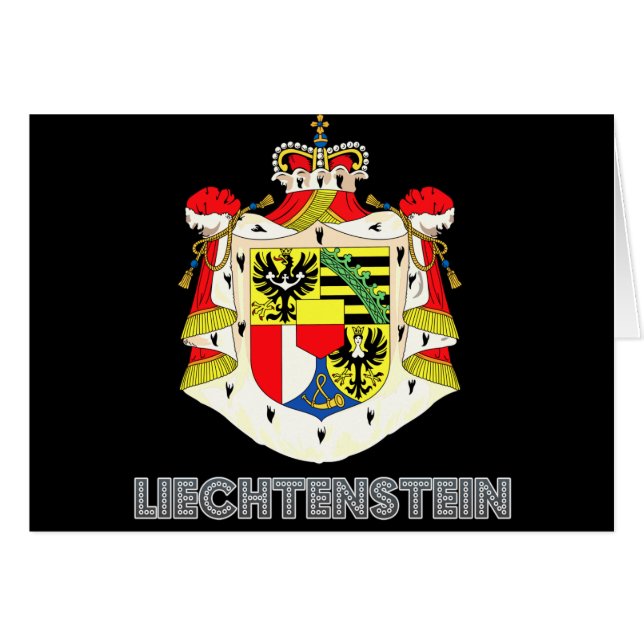 Liechtensteiner Emblem (Voorkant Horizontaal)