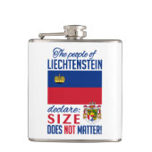 Liechtensteinse erlenmeyer heupfles (Voorkant)