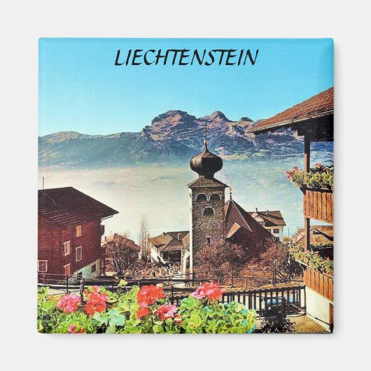 LIECHTENSTEINSE MAGNEET (Voorkant)