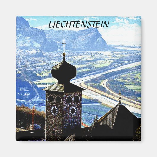 LIECHTENSTEINSE MAGNEET (Voorkant)