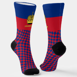 Liechtensteinse Sokken, vlag mode / sport Sokken