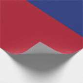 Liechtensteinse vlag cadeaupapier (Hoek)