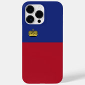 Liechtensteinse vlag Case-Mate iPhone case (Achterkant)