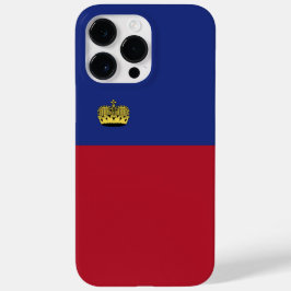 Liechtensteinse vlag Case-Mate iPhone 14 pro max hoesje