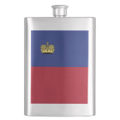 Liechtensteinse vlag flacon (Voorkant)