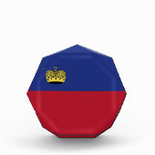 Liechtensteinse vlag fotoblokken (Voorkant)
