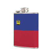 Liechtensteinse vlag heupfles (Links)