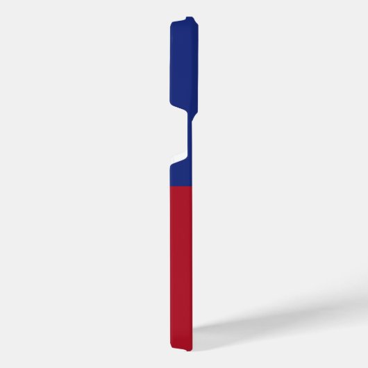 Liechtensteinse vlag iPhone hoesje (Rechterkant)