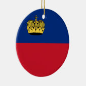 Liechtensteinse vlag keramisch ornament (Rechts)