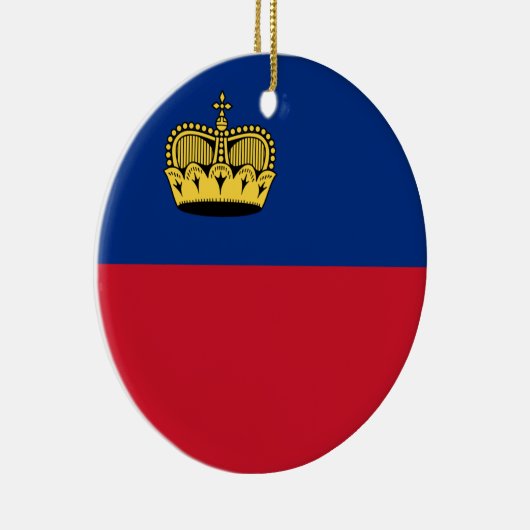 Liechtensteinse vlag keramisch ornament (Rechts)