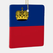 Liechtensteinse vlag keramisch ornament (Rechts)