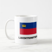 Liechtensteinse vlag koffiemok (Links)