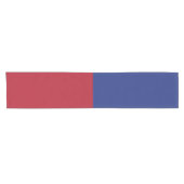 Liechtensteinse vlag korte tafelloper (Horizontaal)