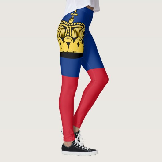 Liechtensteinse vlag leggings (Rechts)