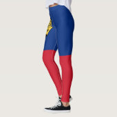 Liechtensteinse vlag leggings (Links)