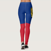 Liechtensteinse vlag leggings (Achterkant)
