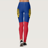 Liechtensteinse vlag leggings (Achterkant)