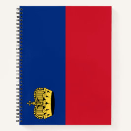 Liechtensteinse vlag notitieboek