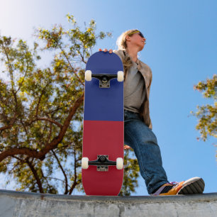 Liechtensteinse vlag persoonlijk skateboard