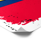 Liechtensteinse vlag poster (Hoek)