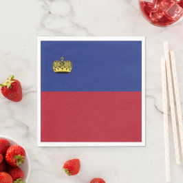 Liechtensteinse vlag servet