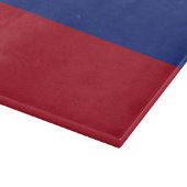 Liechtensteinse vlag snijplank (Hoek)
