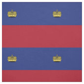 Liechtensteinse vlag stof (Swatch)