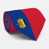 Liechtensteinse vlag stropdas (Opgerold)