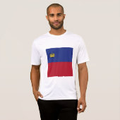 Liechtensteinse vlag t-shirt (Voorkant volledig)