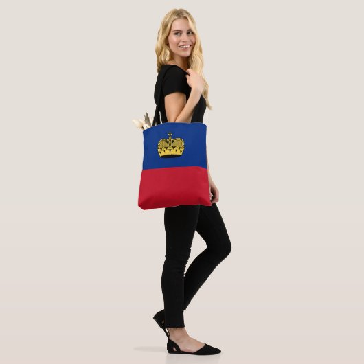 Liechtensteinse vlag tote bag (Op model)