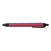 Liechtensteinse vlag zwarte inkt pen (Bodem)