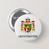 Liechtensteinse wapenmunt ronde button 5,7 cm (Voorkant /achterkant)