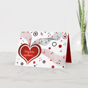 Lied uit mijn hart - Kaart