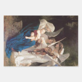 Lied van de engelen (1881) door Bouguereau Inpakpapier Vel (Voorkant 3)