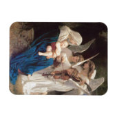 Lied van de engelen (1881) door Bouguereau Magneet (Horizontaal)