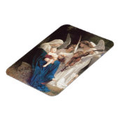 Lied van de engelen (1881) door Bouguereau Magneet (Linkerzijde)