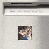 Lied van de engelen (1881) door Bouguereau Magneet (Insitu (Vaatwasser))