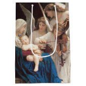 Lied van de engelen (1881) door Bouguereau Medium Cadeauzakje (Achterkant)
