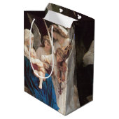 Lied van de engelen (1881) door Bouguereau Medium Cadeauzakje (Achterkant Gekanteld)