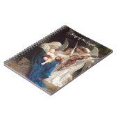 Lied van de engelen (1881) door Bouguereau Notitieboek (Linkerzijde)